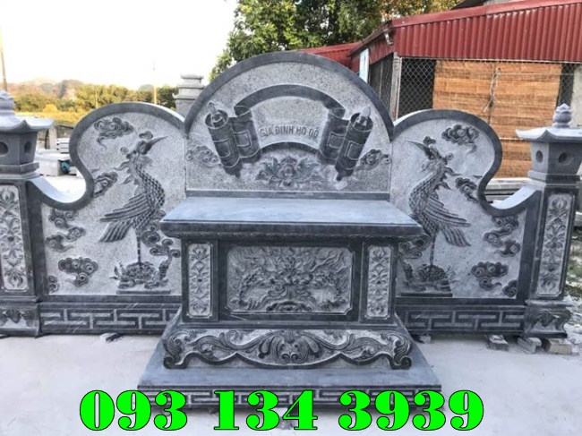 104 Mẫu bàn lễ ban thờ đá thanh hoá đẹp nhất