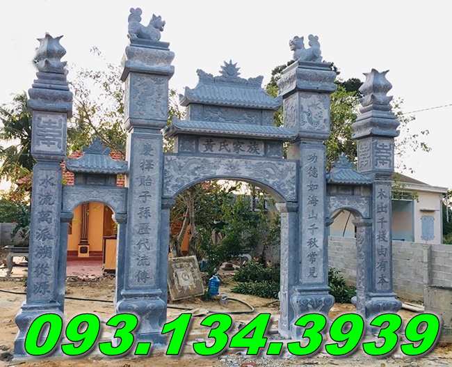 Mẫu cổng đá thanh hoá đẹp+2025