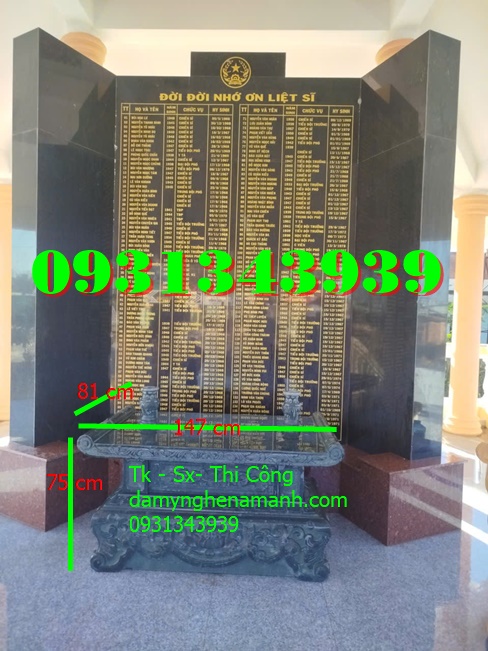 100 Mẫu bàn lễ ban thờ đá đẹp nhất