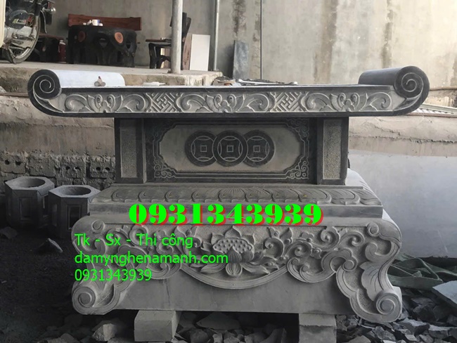 100 Mẫu bàn lễ ban thờ đá đẹp nhất