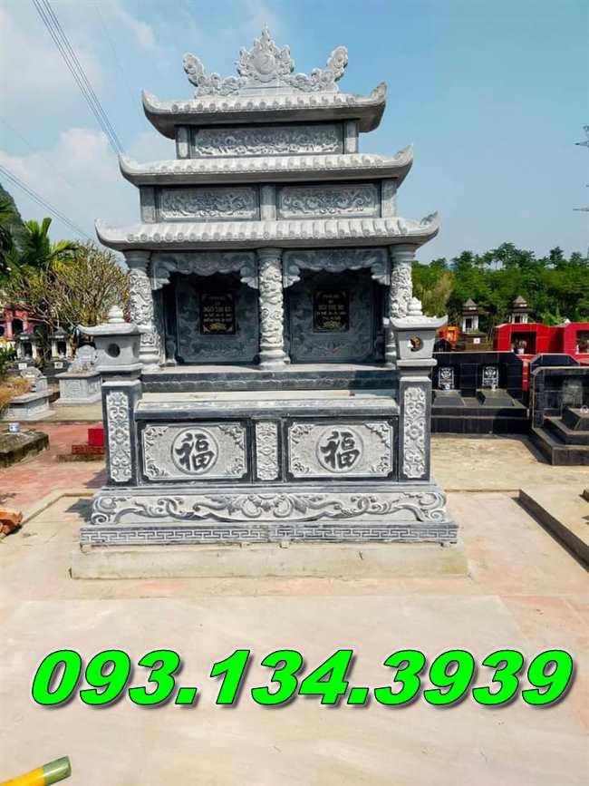 Mẫu mộ đá đôi đẹp nhất