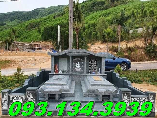 Mẫu mộ đá đôi đẹp nhất