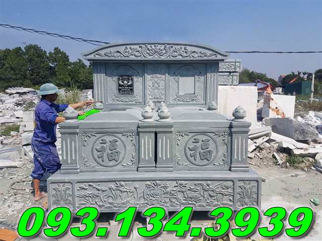 Mẫu mộ đá đôi đẹp nhất