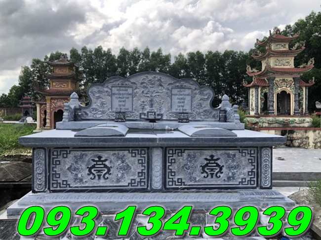Mẫu mộ đá đôi đẹp nhất