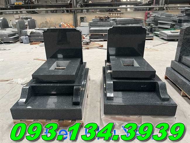 Mộ đá hoa cương đơn giản