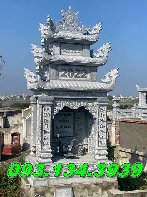 lăng thờ lắp đặt tại lăng mộ