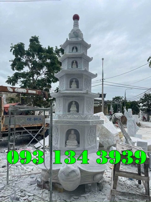 tháp mộ đá trắng