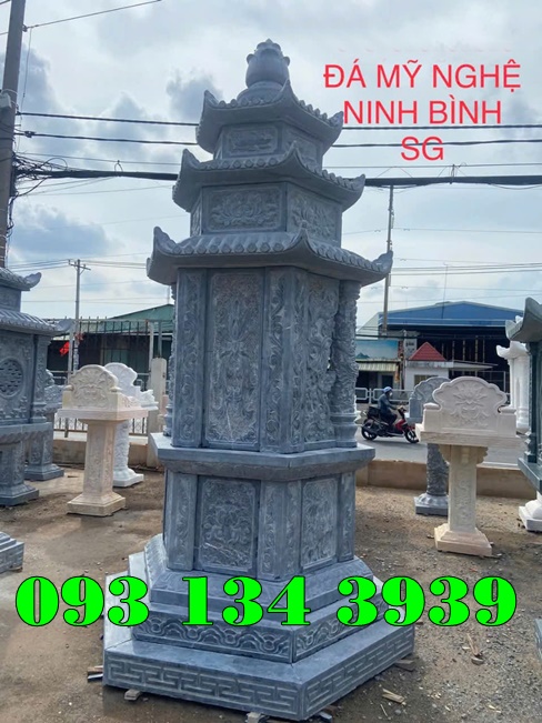 hoa văn mộ tháp đá