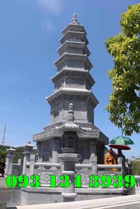 Tháp mộ đẹp cất tro cốt hay còn gọi là Tôn sư tháp.