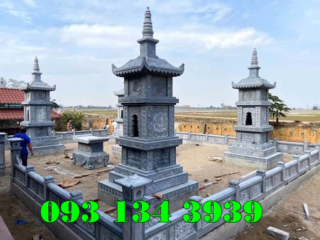 Tháp mộ đẹp cất tro cốt hay còn gọi là Tôn sư tháp.