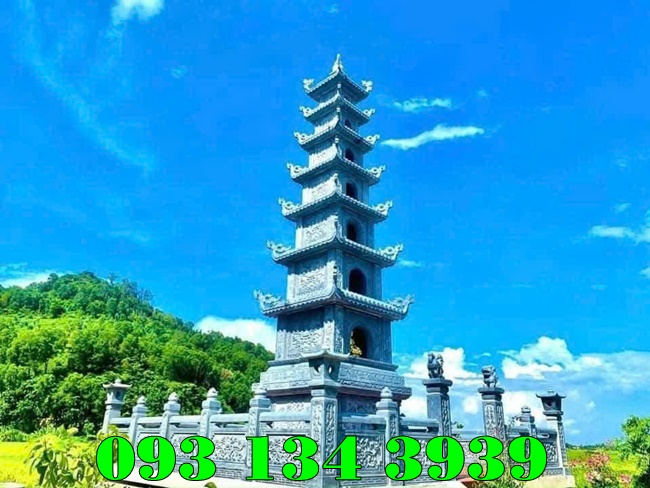 Tháp mộ đẹp cất tro cốt hay còn gọi là Tôn sư tháp.
