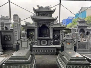 Long đình đá 2 mái, 46Mẫu Am Thờ Đá Nhà Mồ Đẹp Nhất