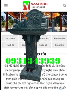 36 Mẫu Cây Hương Thờ Ngoài Trời Đá Đẹp Bán Vĩnh Long