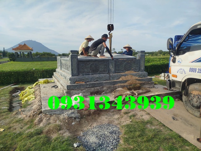 Mộ Đá Đôi Lớn Nhất Tỉnh Tây Ninh KT 3m x 3,4m Mộ Đá Đôi Lớn Nhất Tỉnh Tây Ninh KT 3m x 3,4m