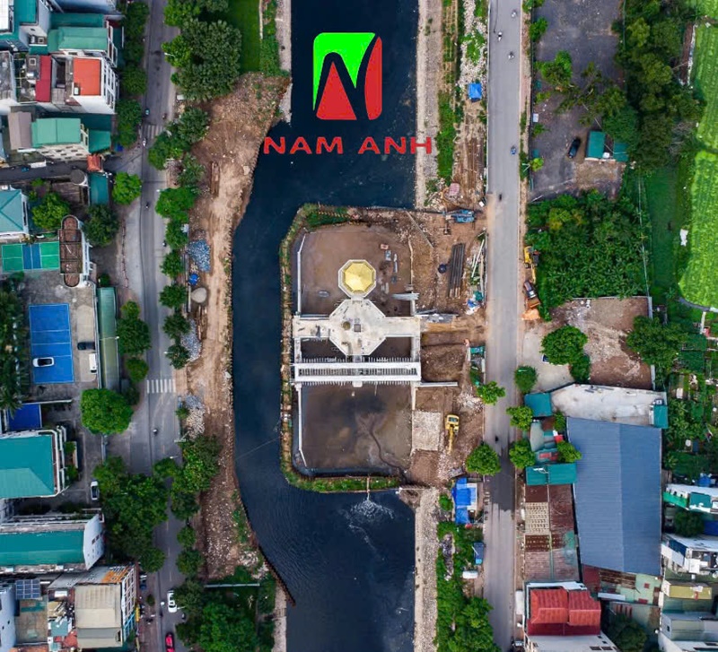 Độc Đáo Kiến Trúc Chòi Quan Sát Đập Dâng Sông Tô Lịch XD 2025